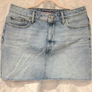 Lucky Brand denim mini skirt